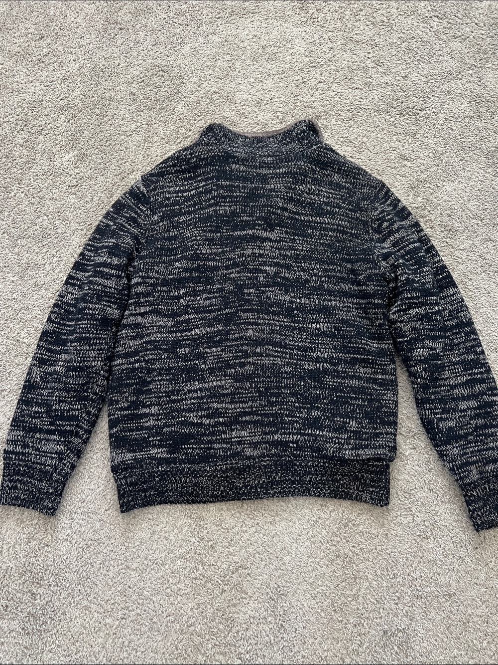 Living the Dream Rock for Freedom Full-Zip Knit Sweater Jacket Black Heather - L - Picture 2 of 12